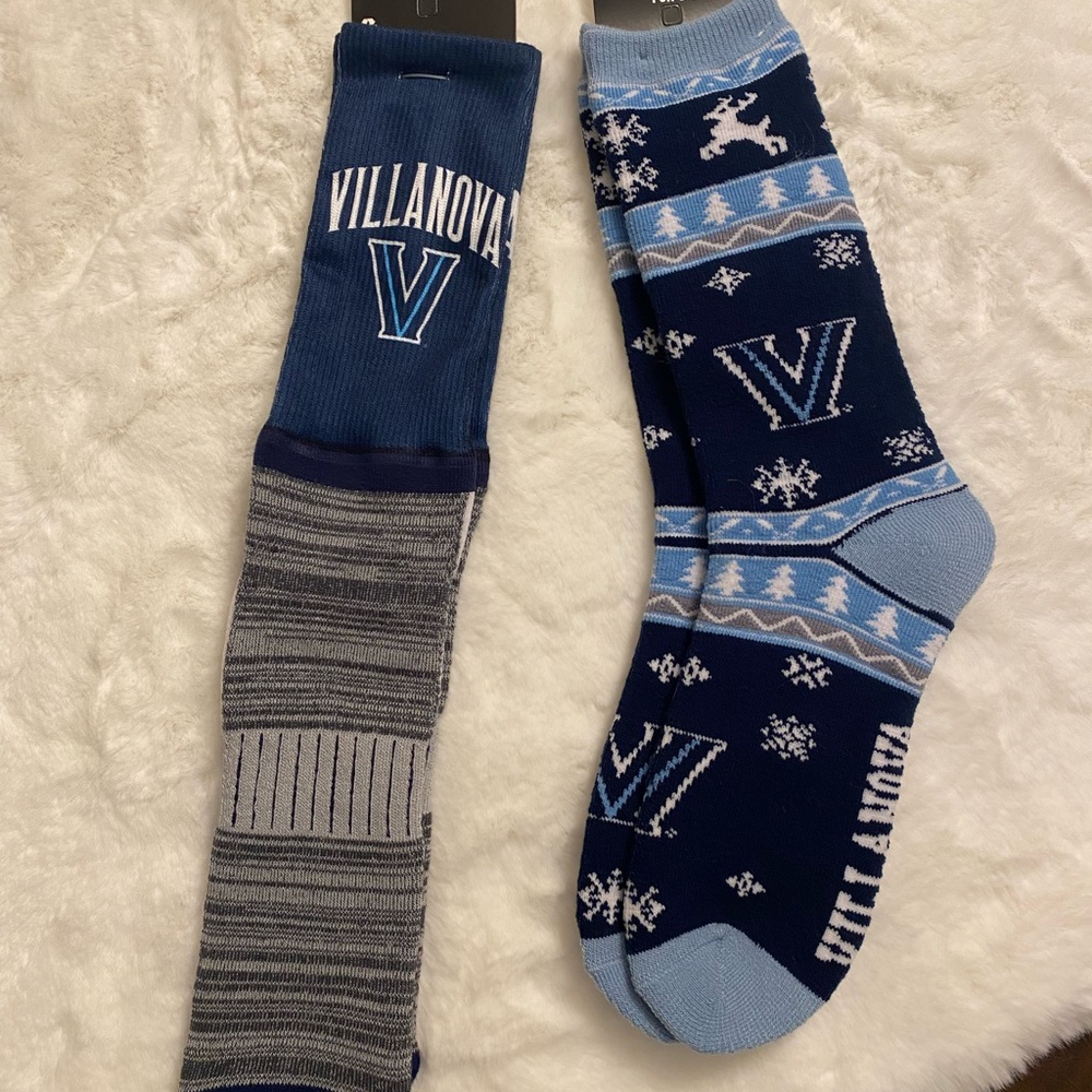 LG Blue and Gray Patterned Men's Socks
